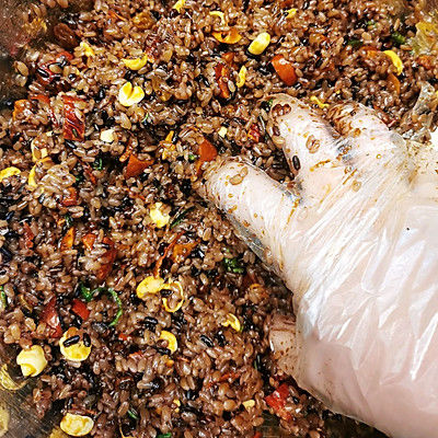 莲子|红糖糯米饭