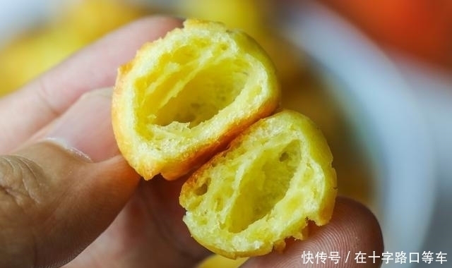 个个|个个都空心,又酥脆又香滑,一口一个,保你一次成功的小泡芙