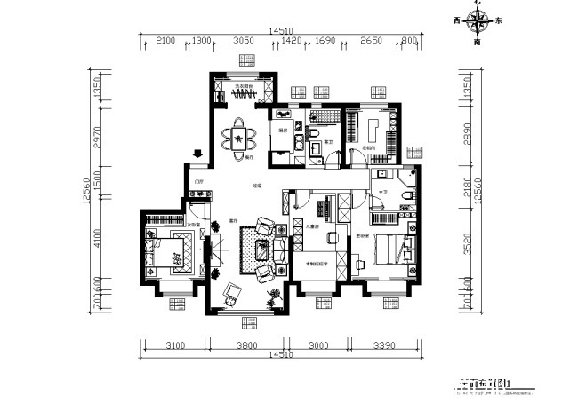 装修|162平现代风设计功能与美感都恰到好处，冷静大气美感太好了