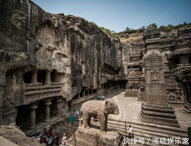 房顶|太神奇！全球唯一从房顶往下修建的寺庙，历时150年才完工！