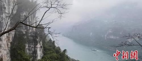 烟雨西陵峡 水墨展灵秀