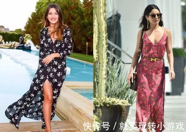 印花裙|早春被一抹“碎花”打动,拯救“死板”穿搭要get其要点!