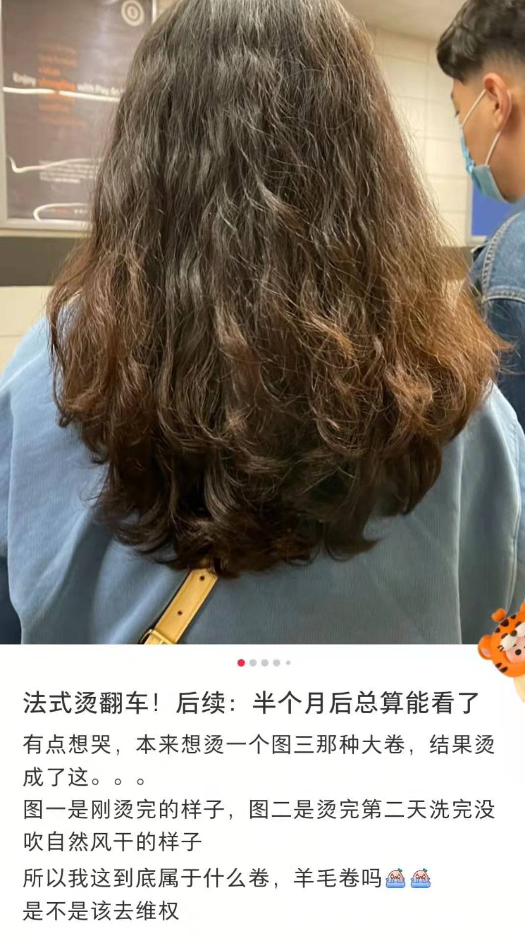 打理 烫法式卷步步惊云,烫羊毛卷大型翻车,还是“造型烫”比较靠谱