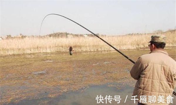 冬季|冬季钓草窝、钓冰孔,试试长竿短线空钩逗钓,不用饵也能上鲫鱼