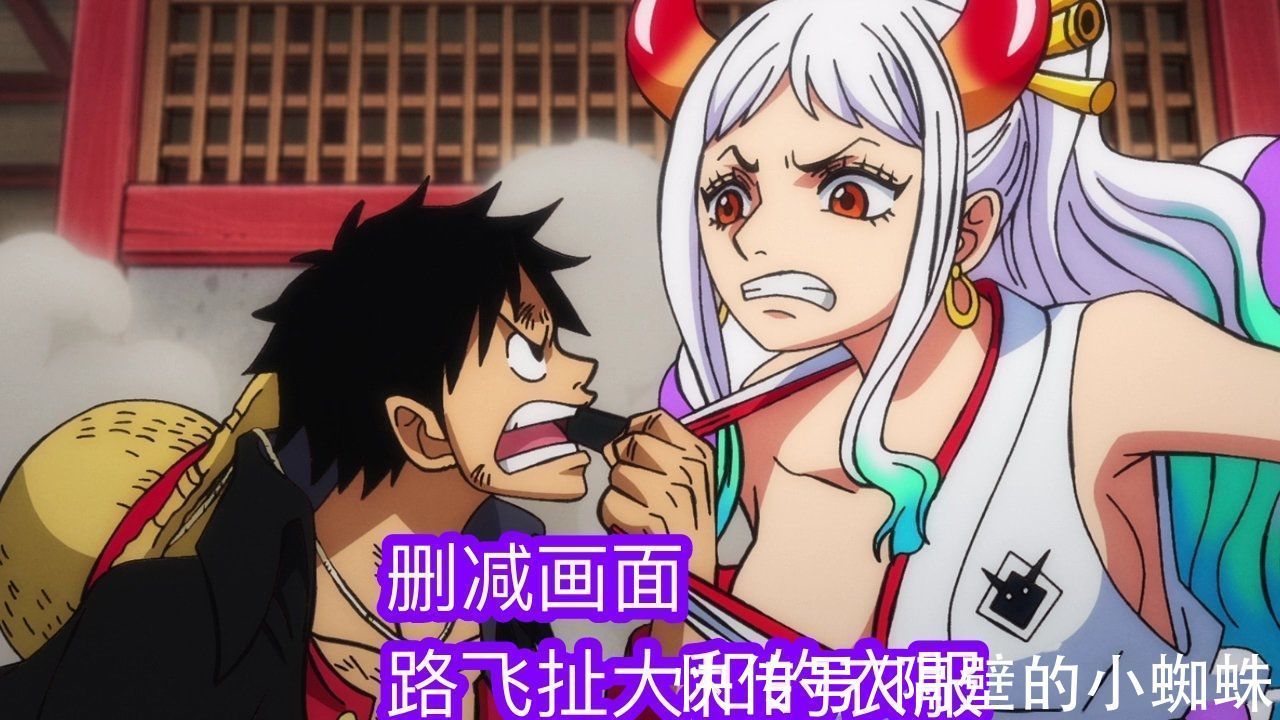 路飞|海贼王994集:有两个少儿不宜镜头被删除,网友看到后,却笑了