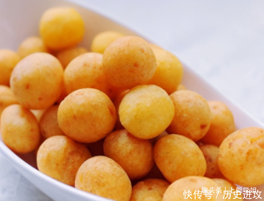 丸子|炸红薯丸子,有人用面粉有人用糯米粉,做错了,难怪丸子会发硬