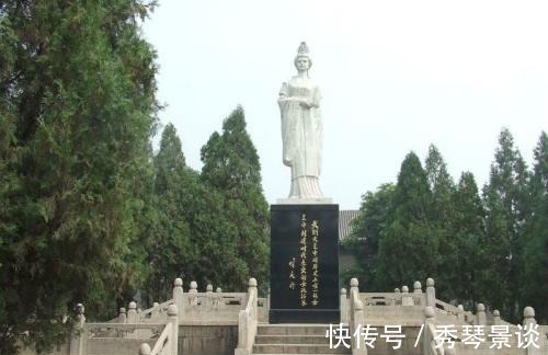 以女皇身份名扬中外，一处山清水秀的名胜地，山西省文水则天庙