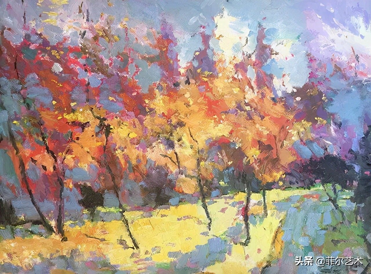 科利|光色十足，如梦如幻~美国画家尼古拉斯·科利风景油画作品欣赏