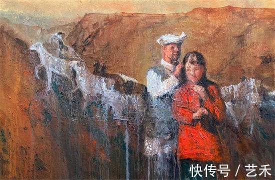布面油画$我的陕北情怀——张丽2021油画作品欣赏