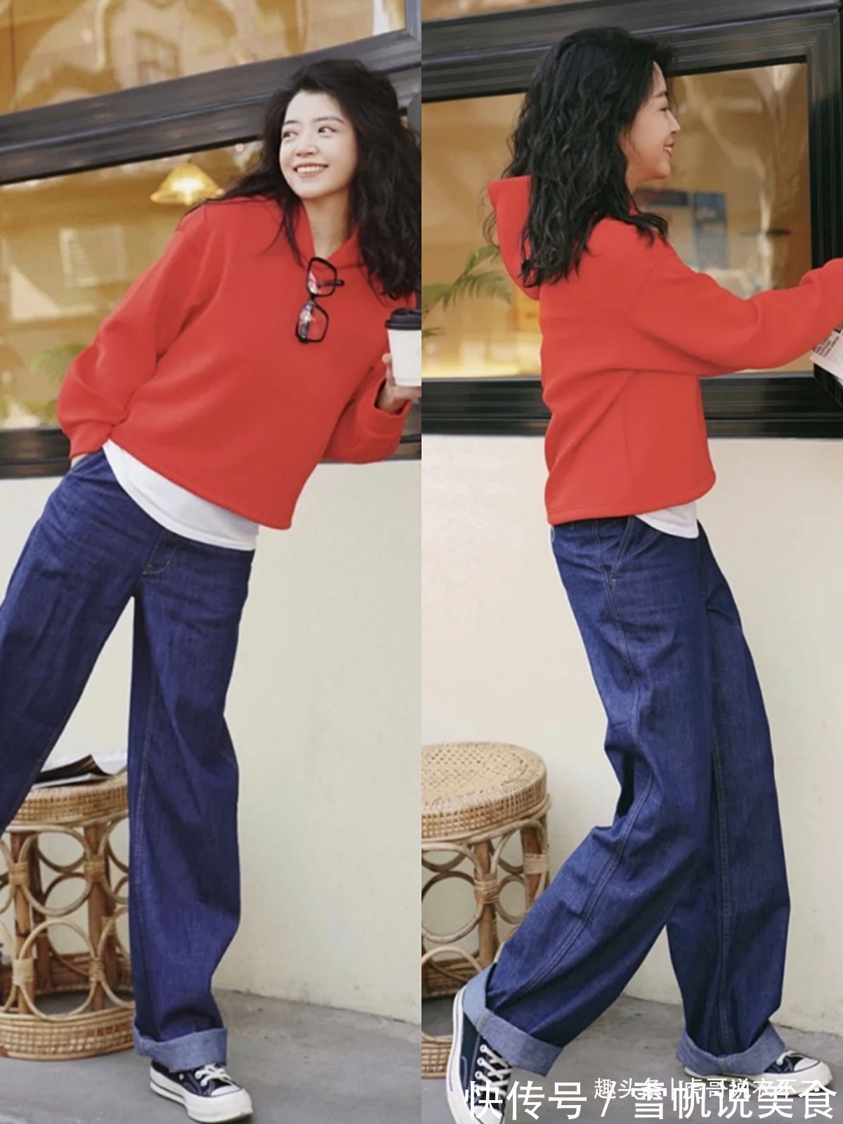 牛仔裤 三木才是春装搭配高手,优雅减龄又高级,她的每件单品都想拥有