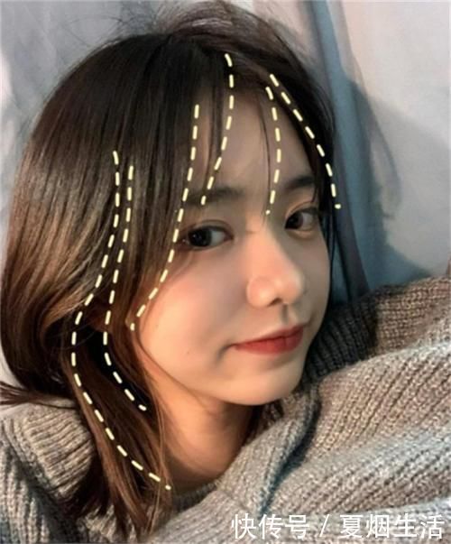 长后短|发型影响一个人的颜值,挂耳染青春靓丽,这款让人“一眼就爱上”