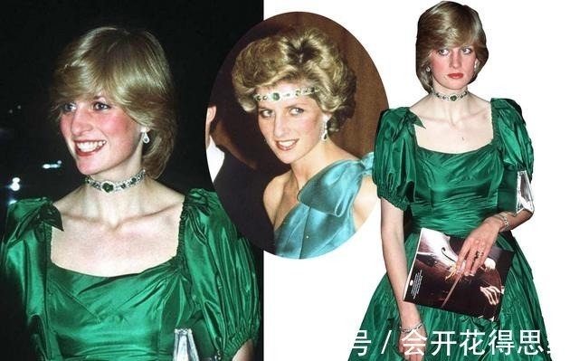 项链 戴妃有多时髦一条项链戴出几种风格穿搭,堪称殿堂级的时髦精!