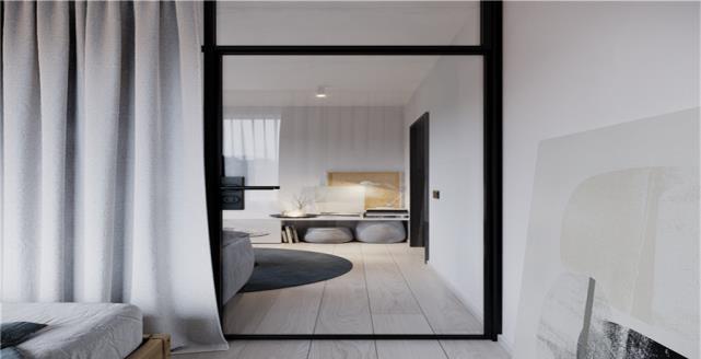 鞋柜|40平一居室柜体的打造将走廊利用，真是处处都是收纳空间