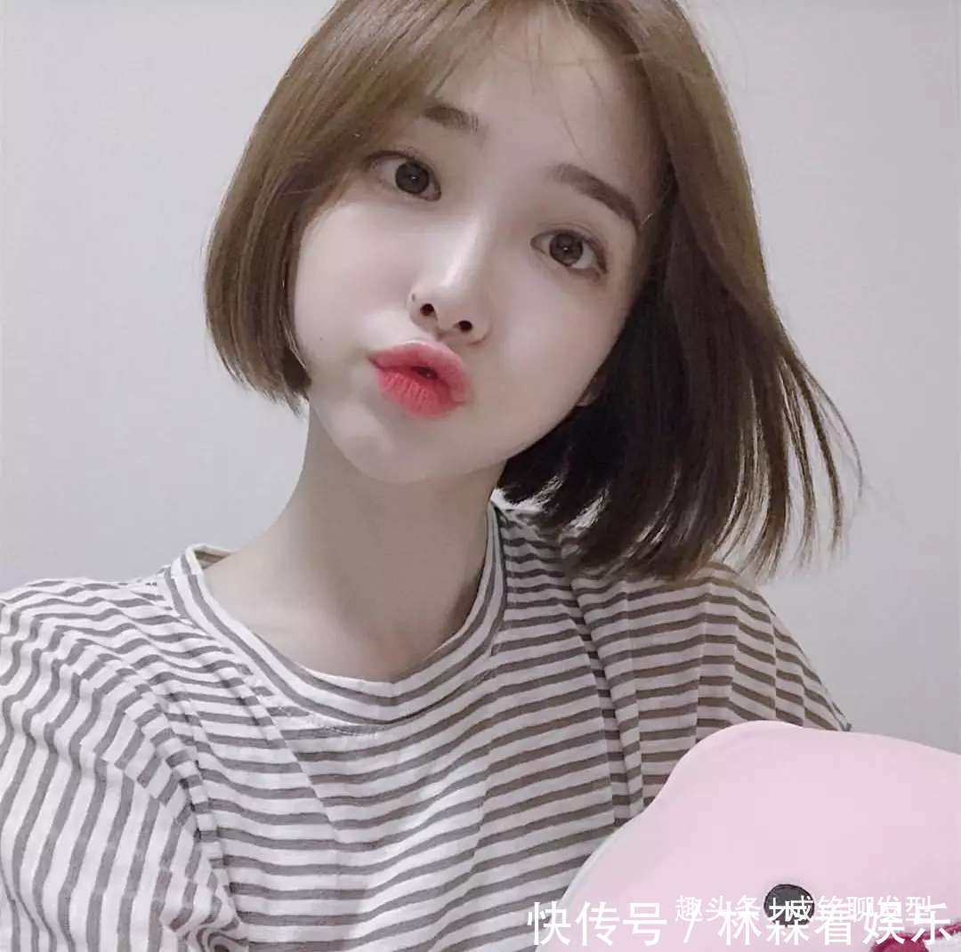 发量 脸胖的女生不适合短发看了这九款发型,你以前的发型都弱爆了