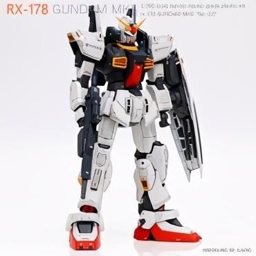 模型制作范例：MG RX-178 高达MK-II Ver.2.0