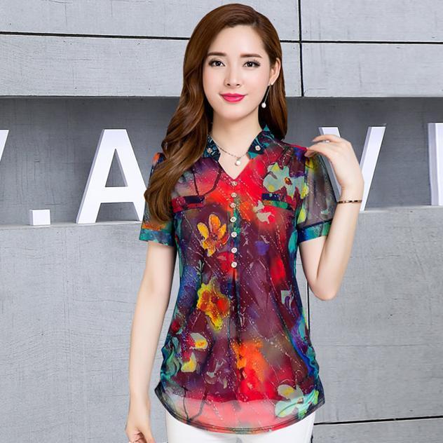 雪纺 适合三四十岁女人穿的雪纺衫,精致甜美,好看又遮肉