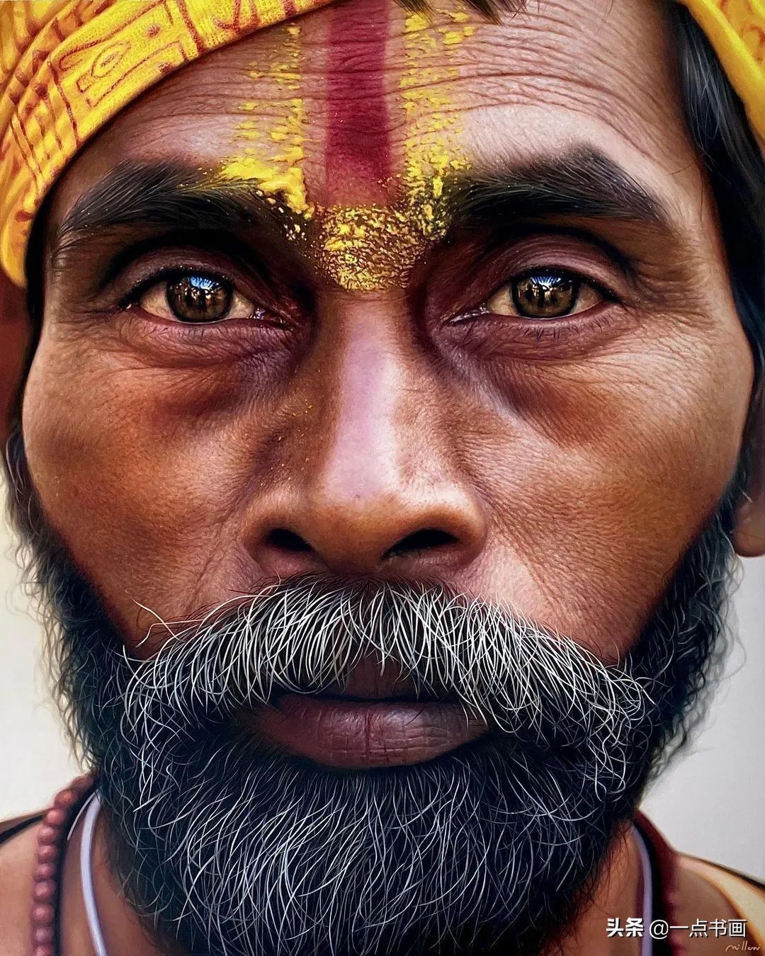 人体单反!这位巴西画家被称为“人体单反”,对色彩和细节的把控,简直神了