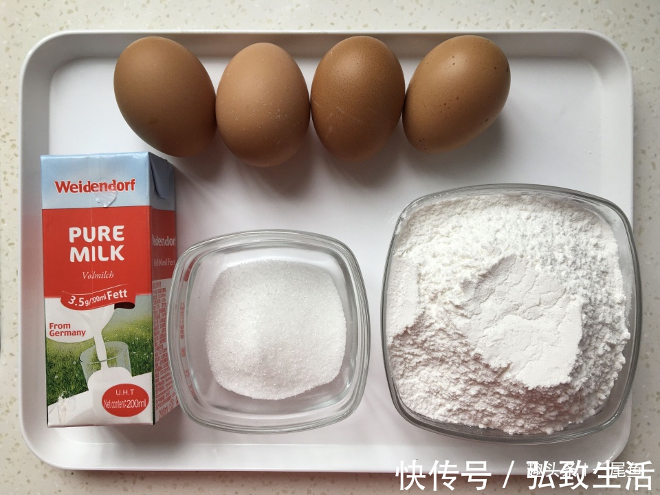 四个鸡蛋一碗糯米粉这样做,不煎不炸不蒸,香酥可口又松软