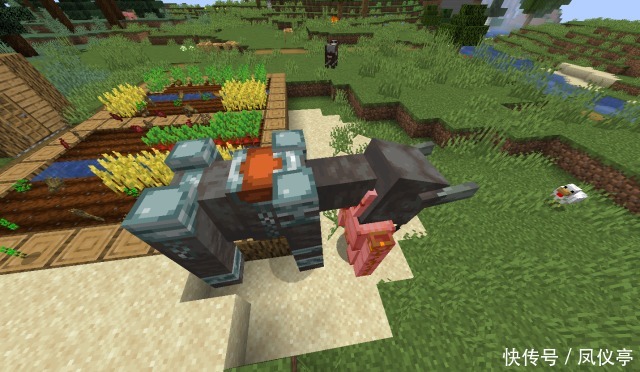 世界|我的世界:生物“进化”以后会是什么,末影人变身末影龙称霸末地