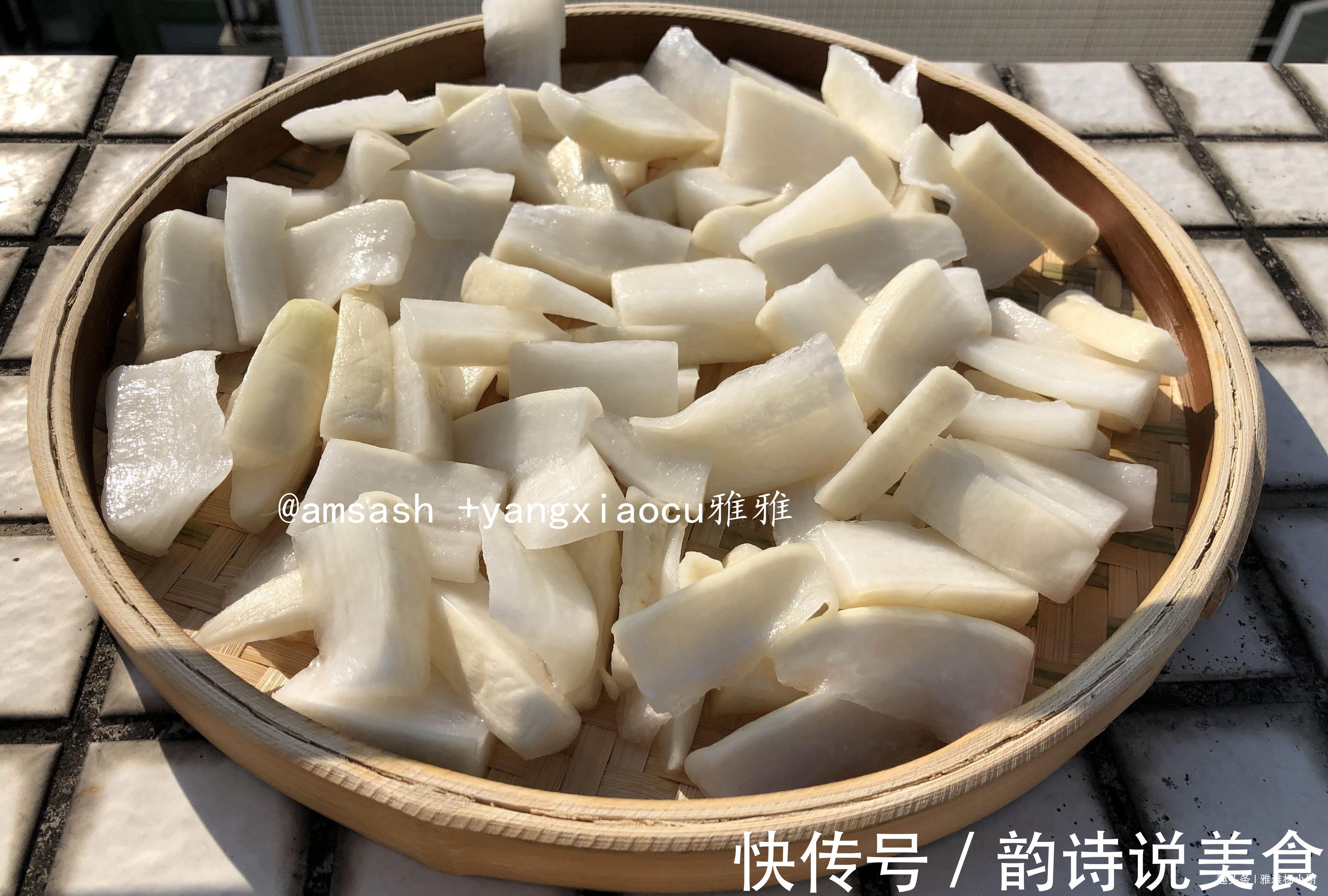 妈妈腌萝卜干，2天可以吃，做法简单，香脆可口，放一年都不坏