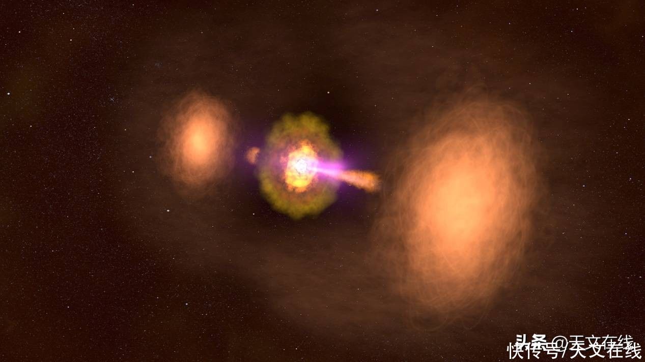 科学家 科学家发现新星系，很是奇怪，神似战斗机形状