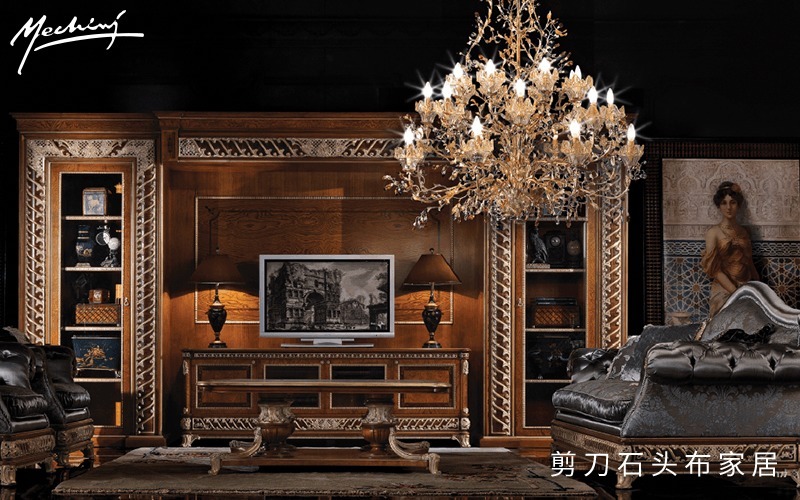 大型水晶吊灯,奏响优雅奢华的光影交响曲