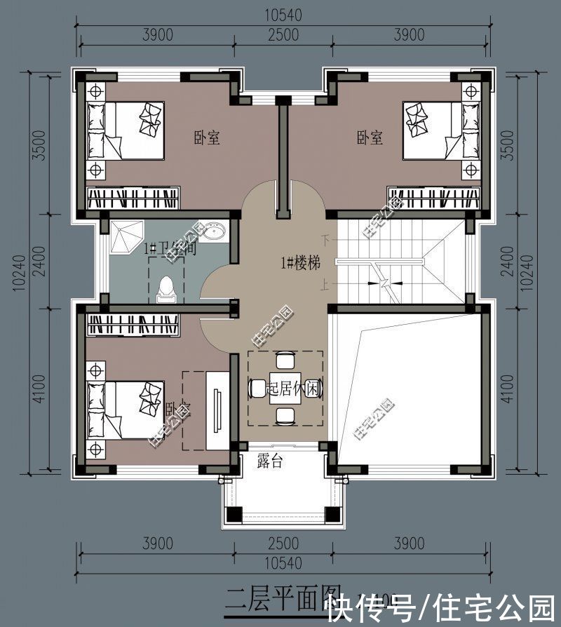 占地|10套小户型农村别墅图纸，第6第7套建的人最多，最后一套颜值最高