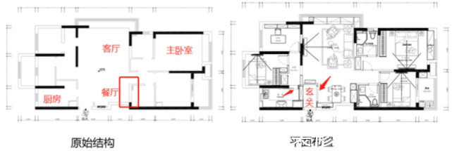 方正|129平沉稳优雅充满高级感的家，现代简约之中不失精致