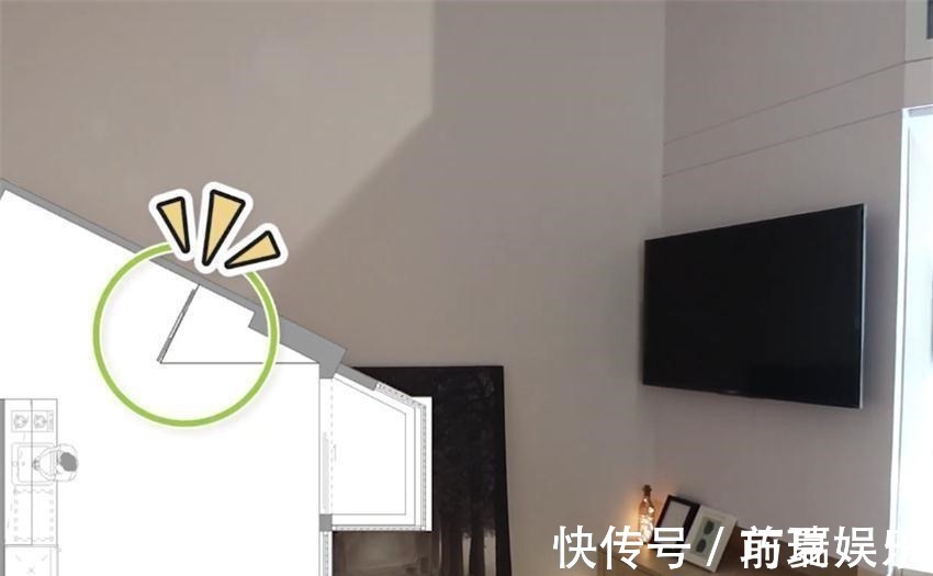 收纳|小两口买下21㎡婚房,巴掌大的家挤出“双客厅”,生活去繁从简