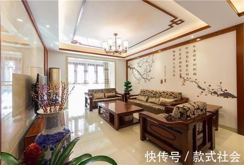 新房|新房花了40万装修成中式风格,却被亲友吐槽说太老土!