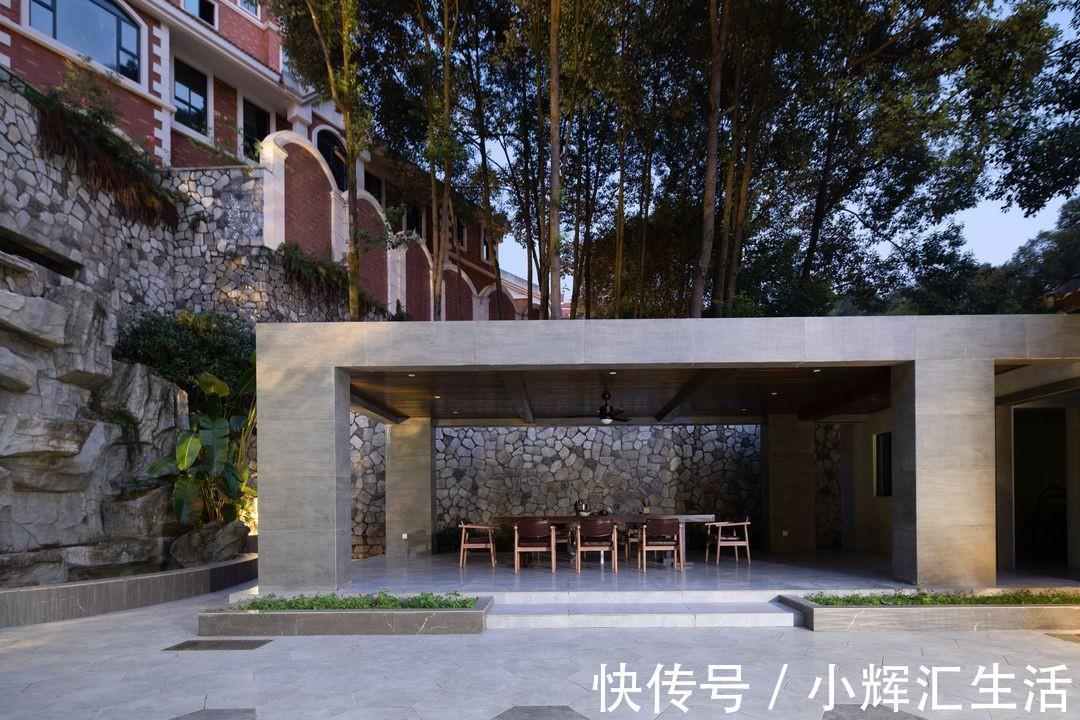 电视背景墙|依山而建依水而流,打造独一无二的别墅空间,让生活也充满了美感