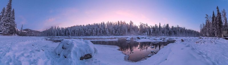 老年|大片来袭！雪季的喀纳斯，带你领略新疆童话般的冰雪世界