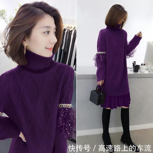 气质范|女人一旦过了45,打扮得高贵点,多穿纯色高雅裙,时髦显嫩有气质