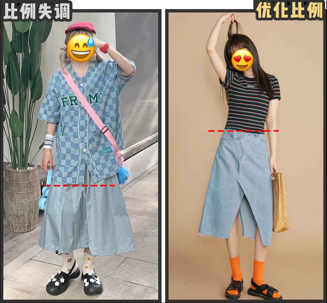 高质量|3个高质量穿搭公式!学生党照着穿,显高显瘦