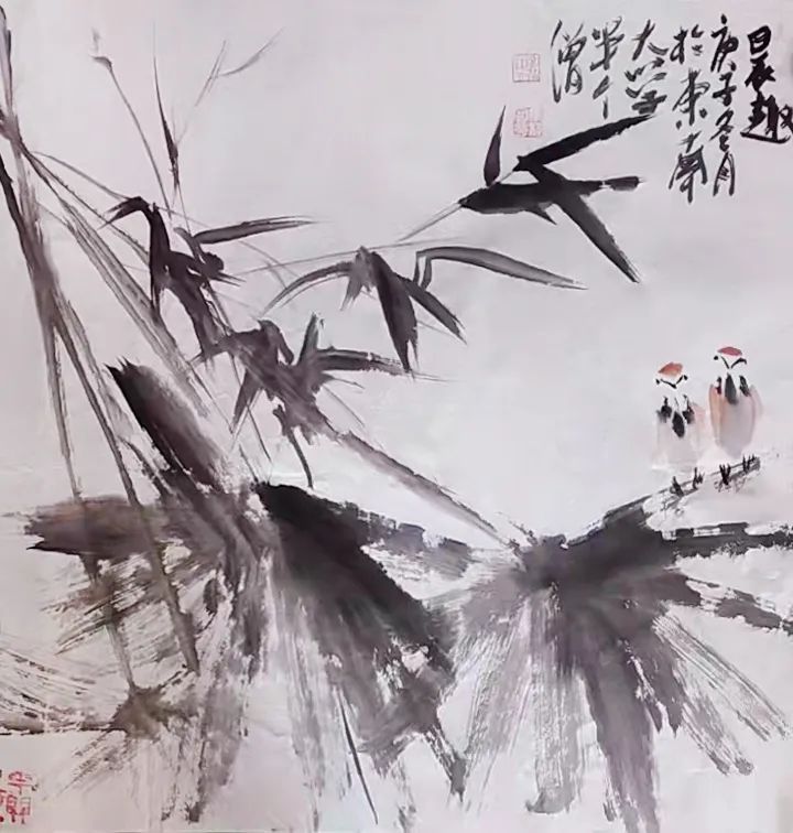 马程!花間依舊一一马程的水墨世界