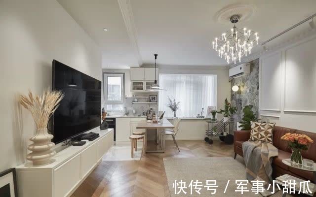 主卧|78㎡纯白色的家,爆改大三倍,还多出西厨、书房、衣帽间?!