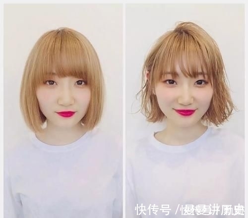 发型师|日本发型师分享“刘海小脸术”有了刘海的小姐姐,原来这么美