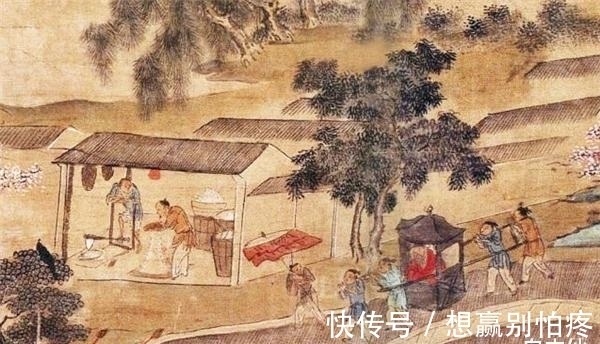 古画&500年前的明代古画,放大后仔细一瞧,角落中的男人足以改变历史