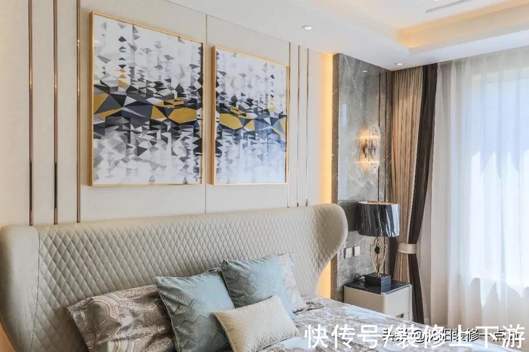 理石|227平现代轻奢装修实景图