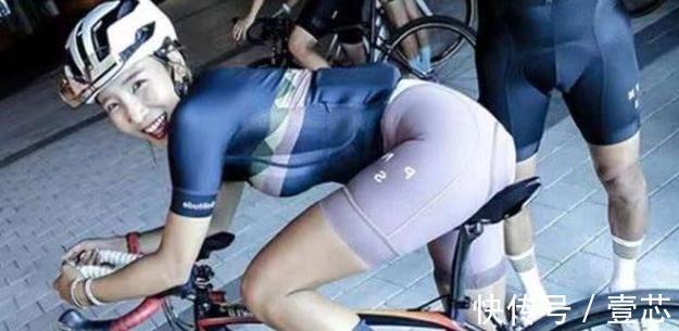 健美|美女爱骑行,虽然大腿看起来粗壮,但是依旧难以掩盖健美身材