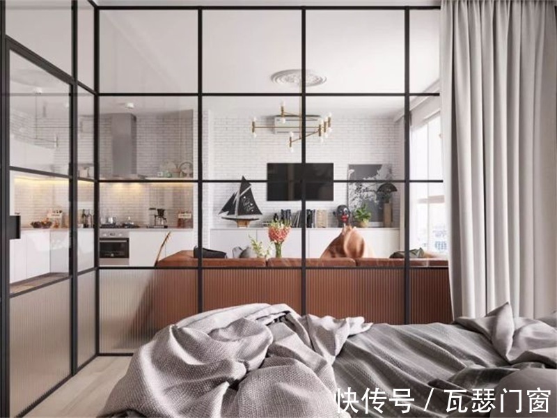 隔断|瓦瑟系统门窗指南：利用门窗设计拯救小户型客厅，涨知识！