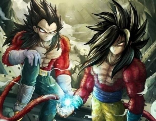 龙珠|龙珠:赛亚人没有了头发,变成超一和超二,要如何区分每种形态