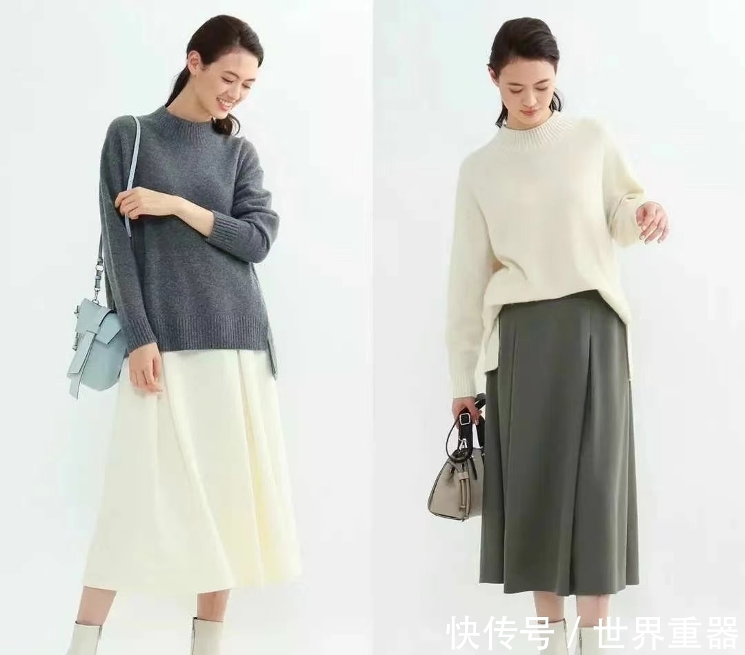 浅色系 四十多岁的女人穿衣别太将就,极简风穿搭温柔大气,特别显气质