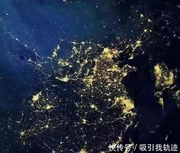 卫星 在卫星上看地球就知道中、日、韩差距有多大了