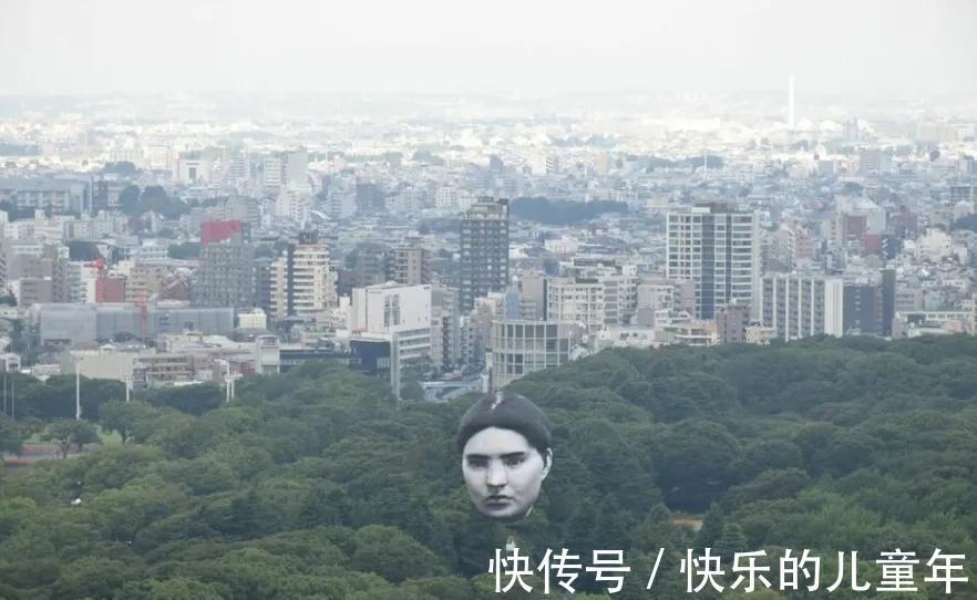 奥运会|现实版“人脸气球”，岛国出现人脸热气球，COS伊藤润二漫画？