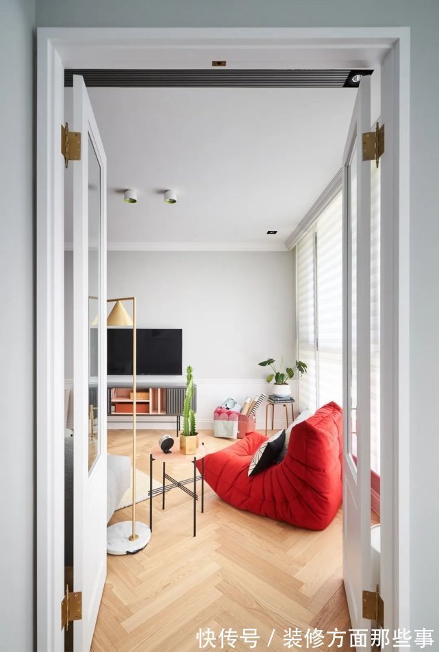 墙面|50平北欧公寓清新舒适的北欧氛围感