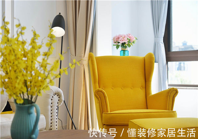 暖色系地中海装修,年轻人的时尚之家