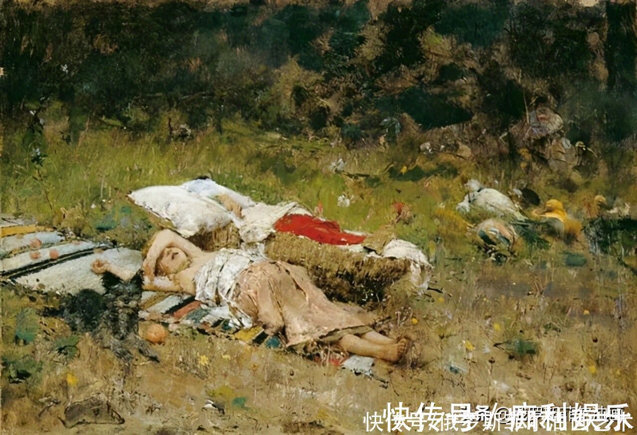 de&意大利大画家德·尼蒂斯的油画作品，莫名的好看，耐看，非常喜欢