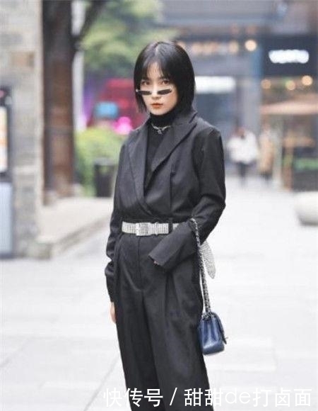 热情活泼的时尚街拍时髦新潮的美女,时尚富有情调