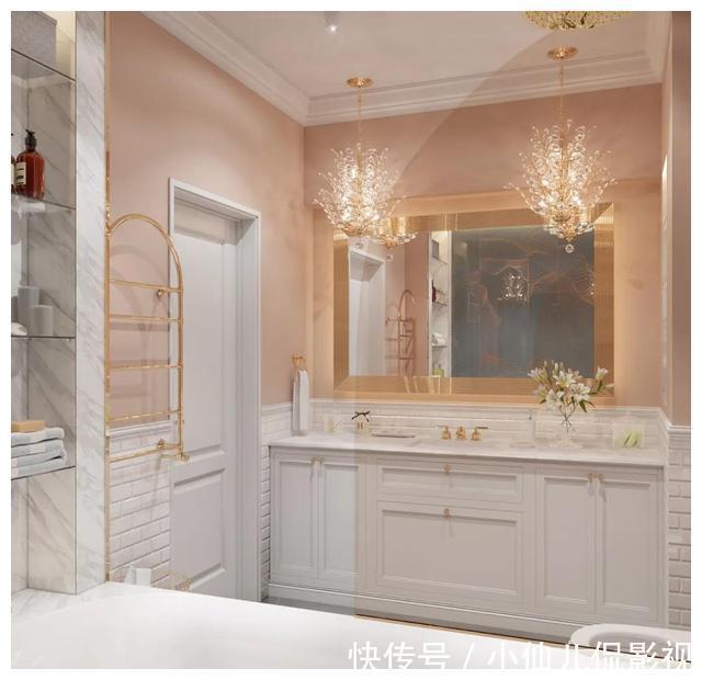 屋主|80㎡粉色美宅，仙气飘飘，还有独立衣帽间和大浴缸，令人羡慕！